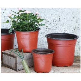 50/20pcs Plastic Flowerpots Simple Nursery Seedlin..