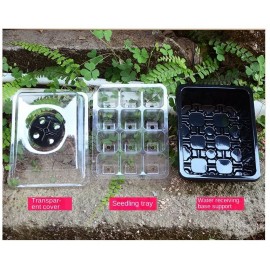 12 Cells Breathable Germination Box Garden Mini Gr..