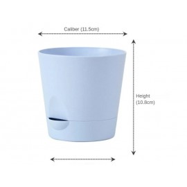 Detachable Bottom Flower Pot Removable Bottom Light Blue Round Flower Pot Home Supplies Multicolor Flowerpot Flowerpot Khaki